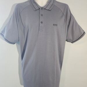 Boss Men's Polo in Slate Gray